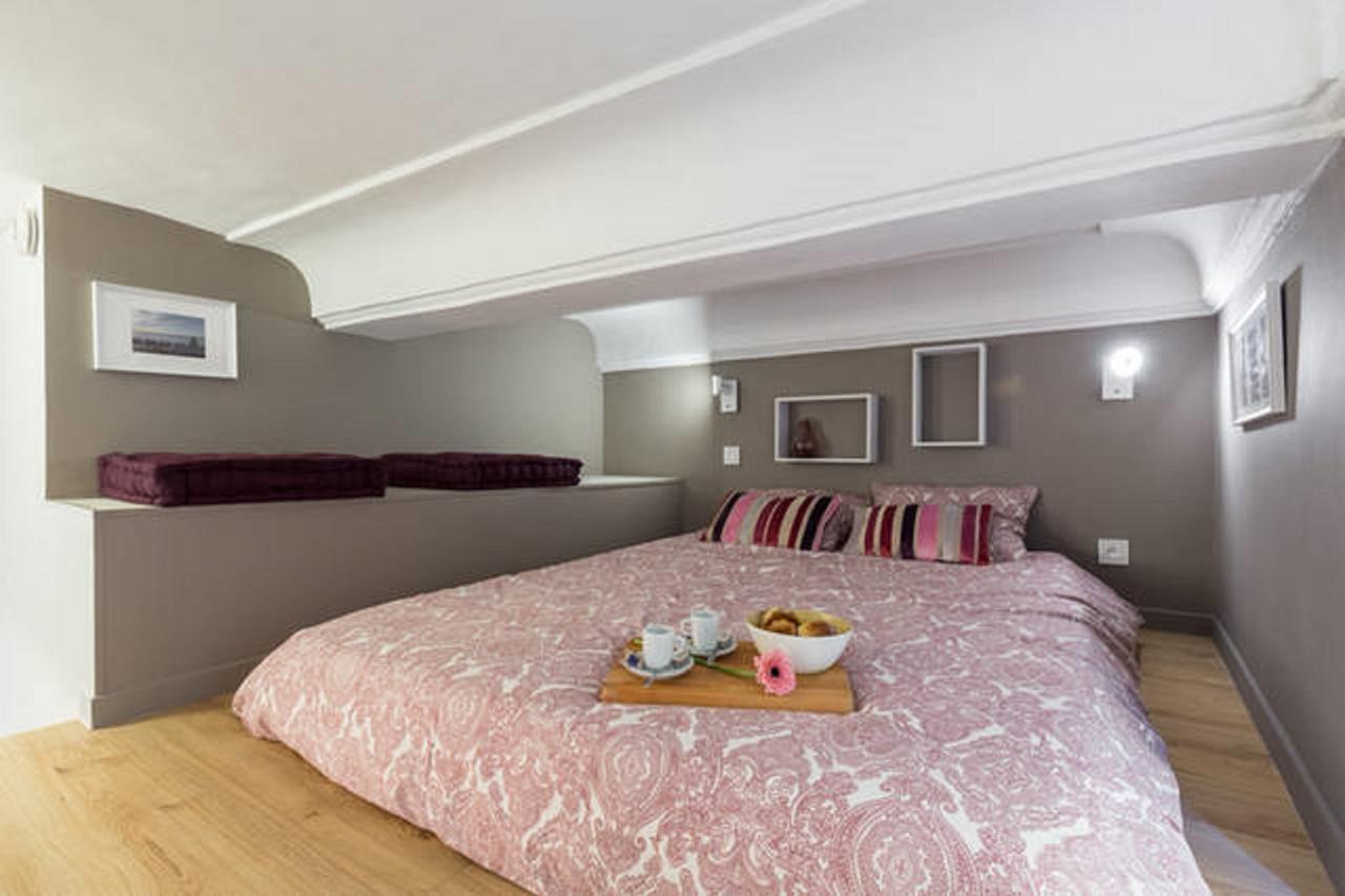 Le Colonna - Grand Studio En Duplex, Refait A Neuf, Vieux-Nice Old Town Apartment Екстериор снимка